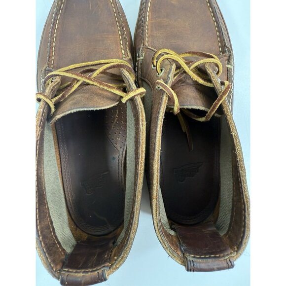 Red Wing Mens Heritage Wabasha Chukka Boots Shoes Size 8 E Wide 9184 Vibram USA - Picture 8 of 13